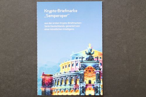 Deutschland (BRD), MiNr. MH 133 Krypto Semper Oper, blaue Variante, postfrisch