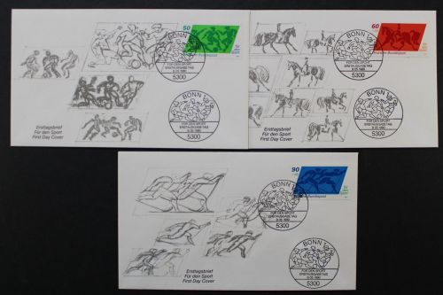 Deutschland (BRD), MiNr. 1046-1048, FDC