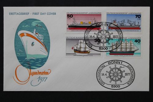 Deutschland (BRD), MiNr. 929-932, FDC