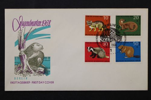 Berlin, MiNr. 316-319, FDC