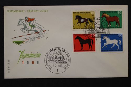 Berlin, MiNr. 326-329, FDC