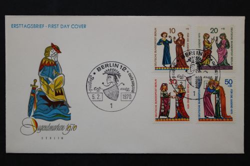 Berlin, MiNr. 354-357, FDC