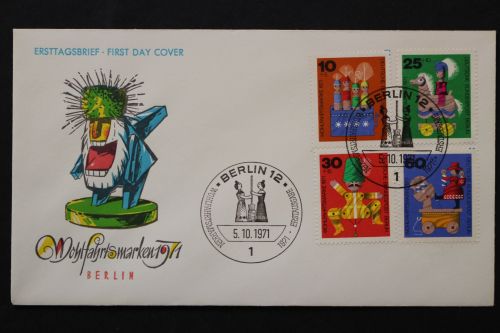 Berlin, MiNr. 412-415, FDC