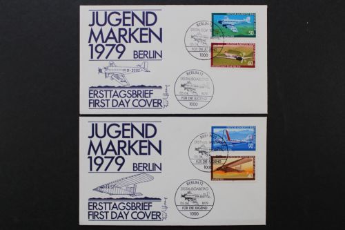 Berlin, MiNr. 592-595, FDC