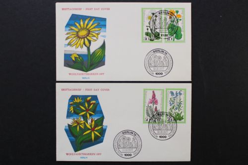 Berlin, MiNr. 556-559, FDC