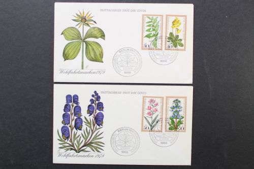 Berlin, MiNr. 573-576, FDC