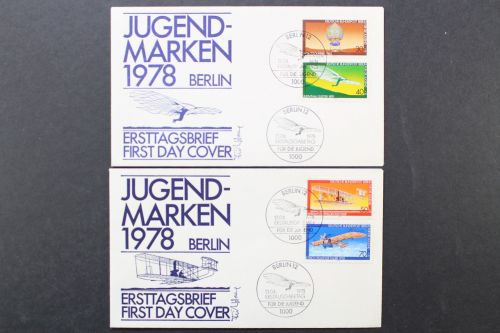 Berlin, MiNr. 563-566, FDC