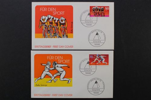 Berlin, MiNr. 567-568, FDC