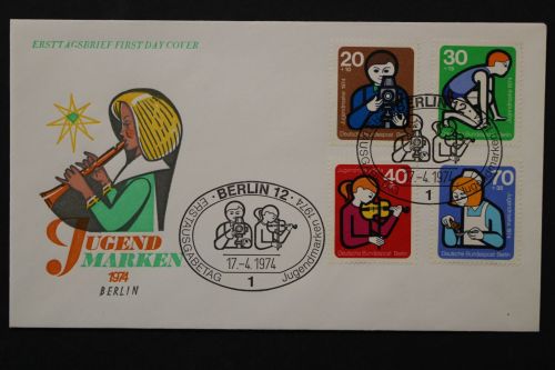 Berlin, MiNr. 468-471, FDC