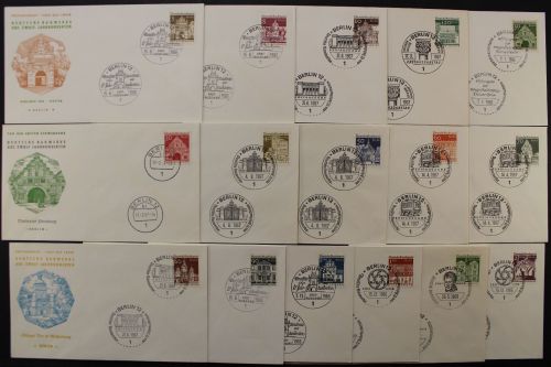Berlin, MiNr. 270-285, FDC