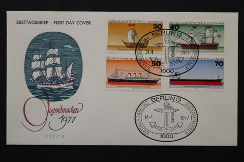 Berlin, MiNr. 544-547, FDC