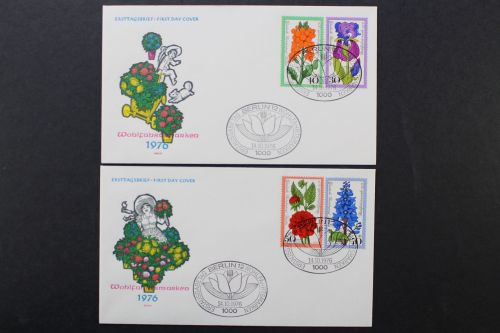 Berlin, MiNr. 524-527, FDC