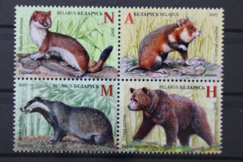 Belarus, MiNr. 1189-1192 Viererblock, postfrisch