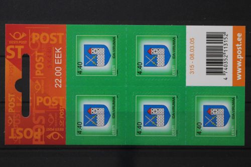 Estland, MiNr. 507 Folienblatt, postfrisch
