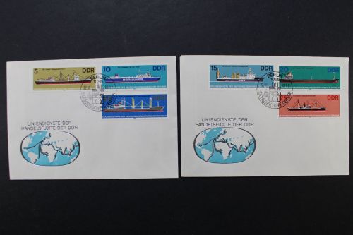 DDR, MiNr. 2709-2714, FDC