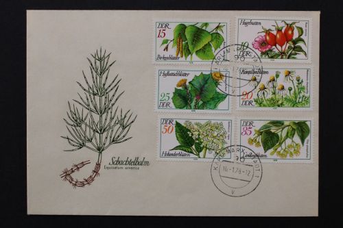 DDR, MiNr. 2287-2292, FDC