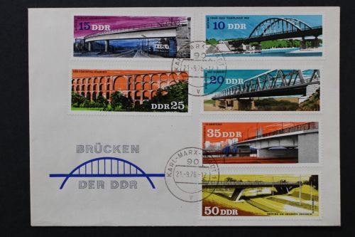 DDR, MiNr. 2163-2168, FDC