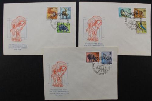 DDR, MiNr. 2030-2037, FDC