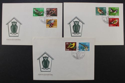 DDR, MiNr. 1834-1841, FDC
