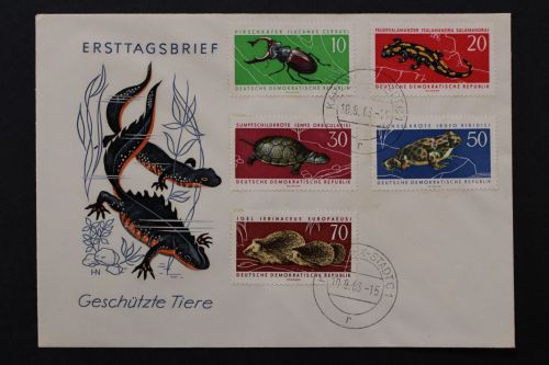 DDR, MiNr. 978-982, FDC