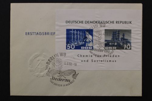 DDR, MiNr. Block 18, FDC