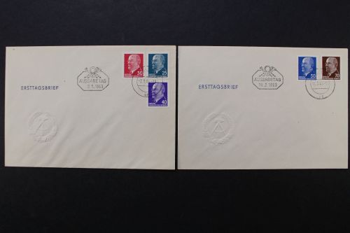 DDR, MiNr. 934-938, FDC