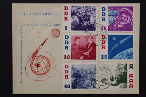 DDR, MiNr. 863-868, FDC