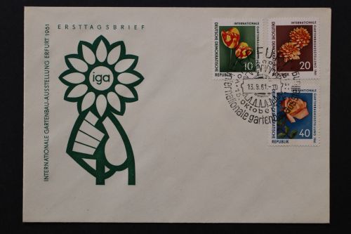 DDR, MiNr. 854-856, FDC
