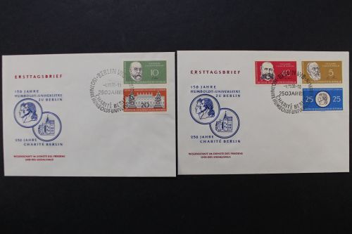 DDR, MiNr. 795-799, FDC