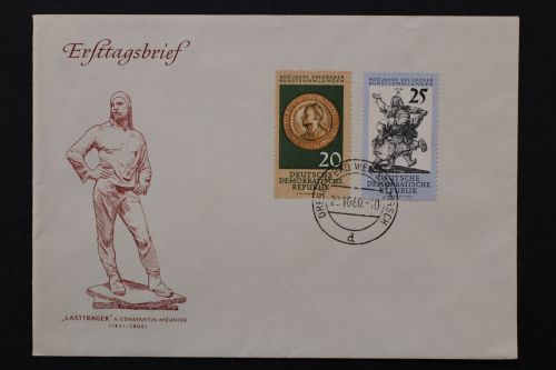 DDR, MiNr. 791-792, FDC