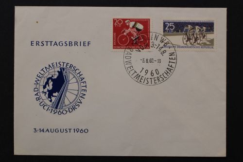 DDR, MiNr. 779-780, FDC