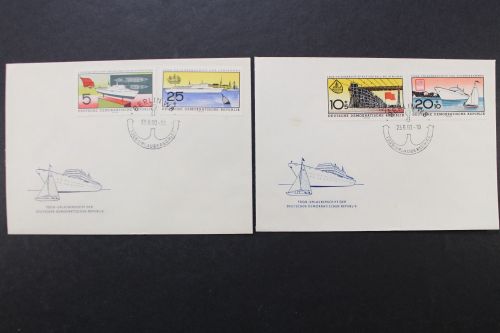 DDR, MiNr. 768-771, FDC