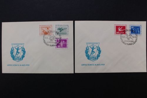 DDR, MiNr. 707-711, FDC