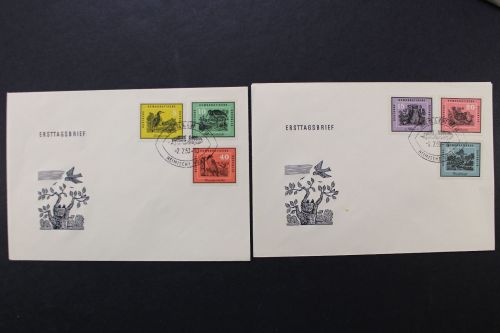 DDR, MiNr. 698-703, FDC
