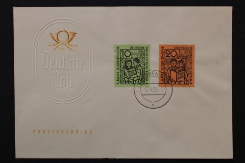 DDR, MiNr. 680-681, FDC