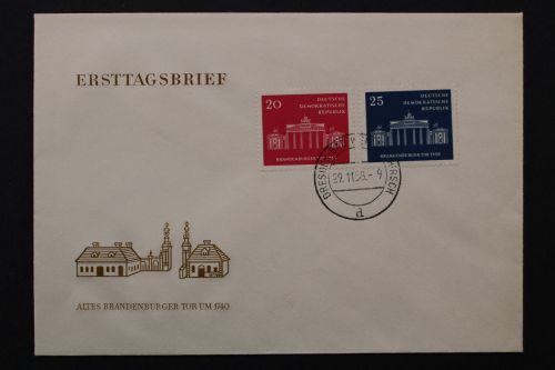 DDR, MiNr. 665-666, FDC