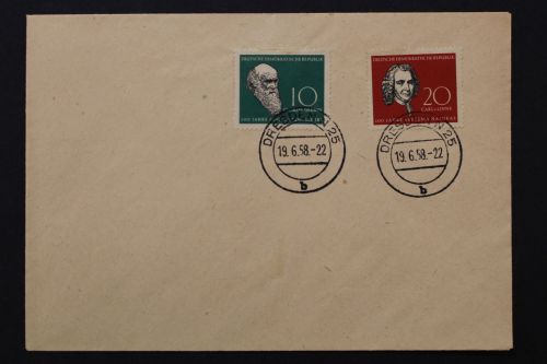 DDR, MiNr. 631-632, FDC