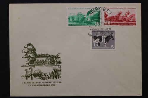 DDR, MiNr. 628-630, FDC