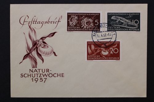 DDR, MiNr. 561-563, FDC