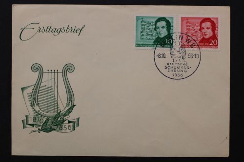 DDR, MiNr. 541-542, FDC
