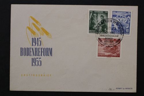 DDR, MiNr. 481-483, FDC