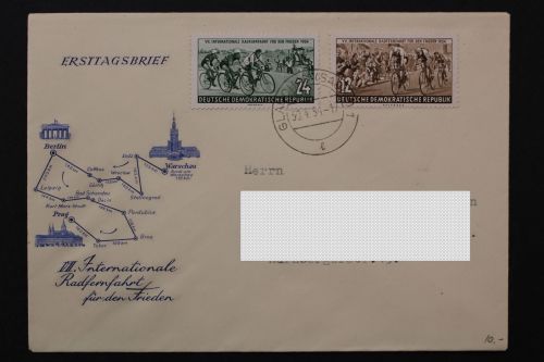 DDR, MiNr. 426-427, FDC