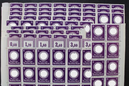 DR Dienst, MiNr. 169 b, 189 Marken in Einheiten, postfrisch