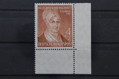 Deutschland (BRD), MiNr. 156 Ecke rechts unten, postfrisch