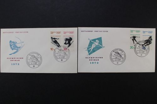 Deutschland (BRD), MiNr. 680-683, FDC