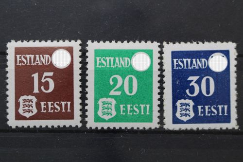Estland, MiNr. 1-3 x, postfrisch