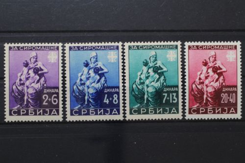 Serbien, MiNr. 82-85, postfrisch