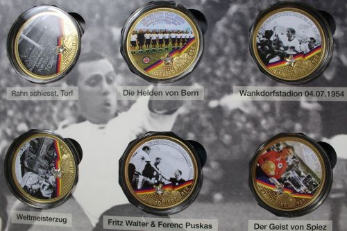 Fussball WM 1954: Die Helden von Bern, sehr schöne Motive!