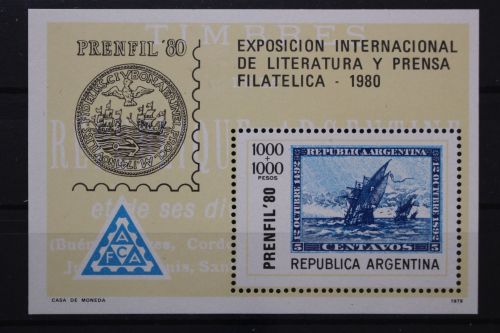 Argentinien, MiNr. Block 25, postfrisch
