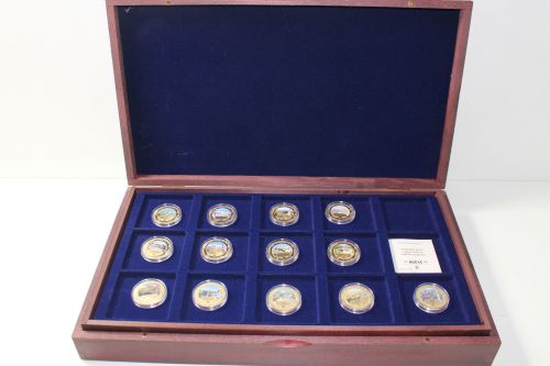 Die Hauptstädte der EU, dekorative Medaillensammlung